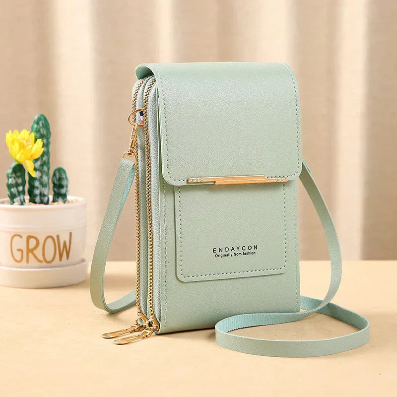 ✨️OFERTA ESPECIAL 2026 – 60 % DE DESCUENTO👜 📱Bolso de hombro para mujer con pantalla táctil: función de carga para smartphone, protección antirrobo y repelente al agua