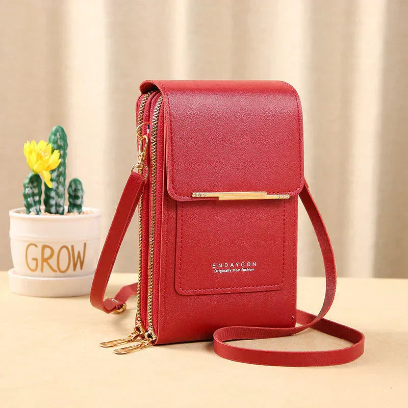 ✨️OFERTA ESPECIAL 2026 – 60 % DE DESCUENTO👜 📱Bolso de hombro para mujer con pantalla táctil: función de carga para smartphone, protección antirrobo y repelente al agua