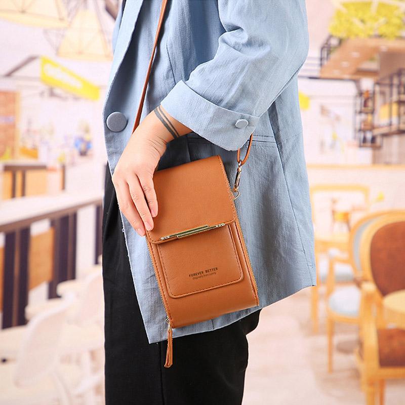 ✨️OFERTA ESPECIAL 2026 – 60 % DE DESCUENTO👜 📱Bolso de hombro para mujer con pantalla táctil: función de carga para smartphone, protección antirrobo y repelente al agua