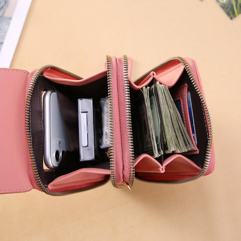 ✨️OFERTA ESPECIAL 2026 – 60 % DE DESCUENTO👜 📱Bolso de hombro para mujer con pantalla táctil: función de carga para smartphone, protección antirrobo y repelente al agua