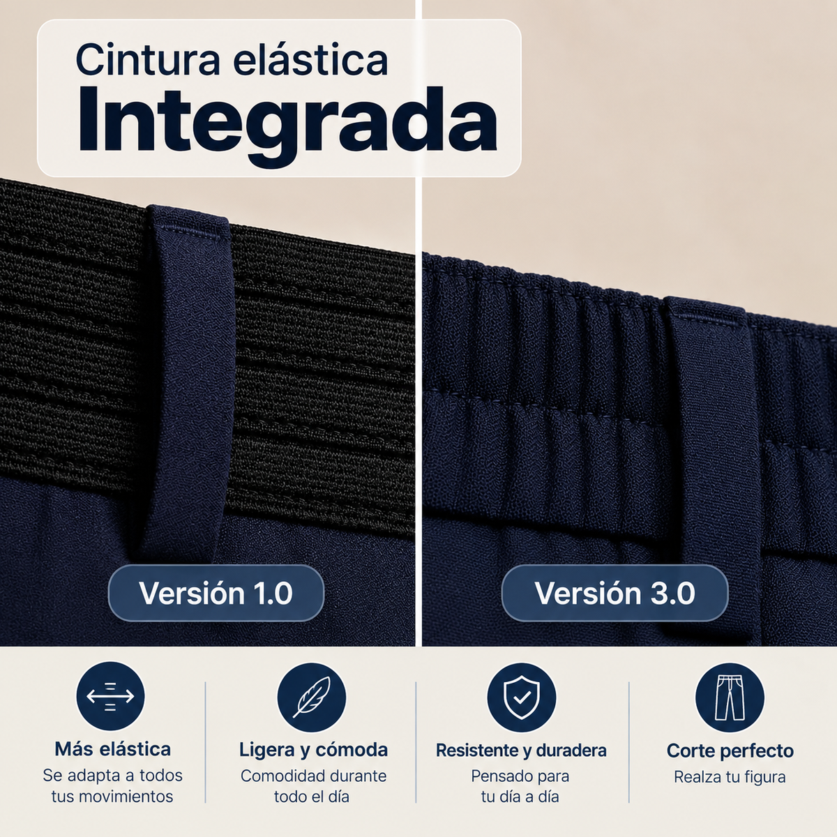 Pantalon Extensible MorphoFit™ 3.0