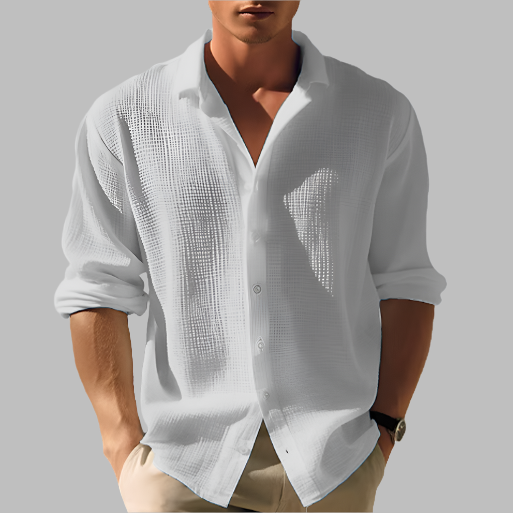 Camisa Ligera de Lino para Hombre | Compra 1 y llévate 1 GRATIS