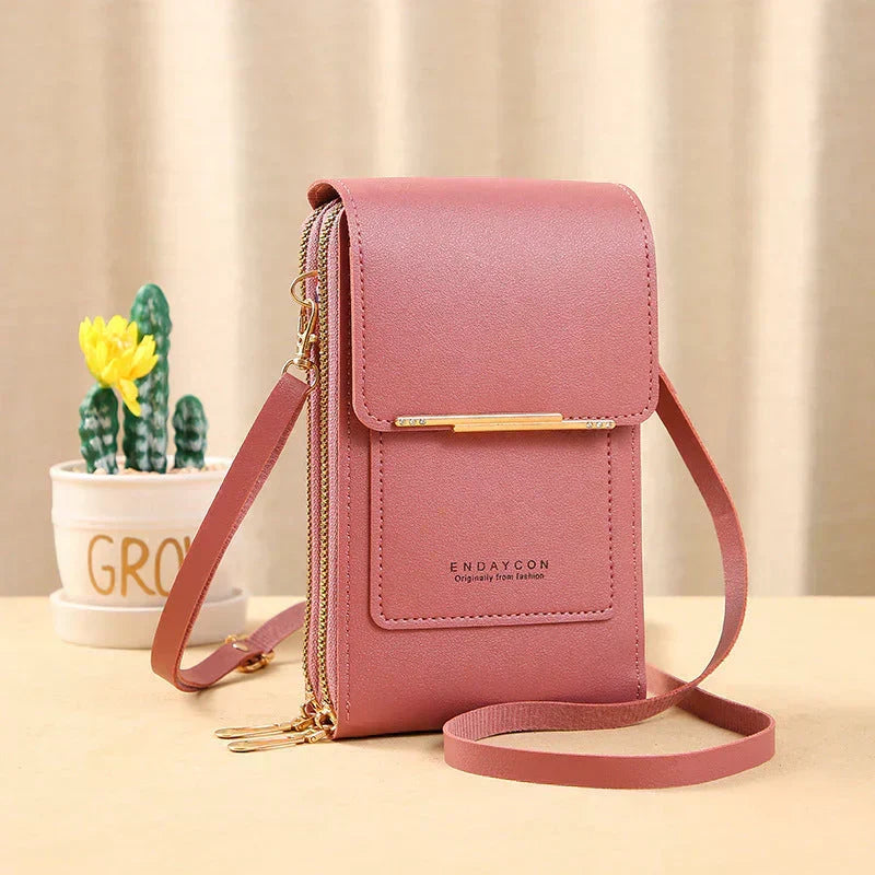 ✨️OFERTA ESPECIAL 2026 – 60 % DE DESCUENTO👜 📱Bolso de hombro para mujer con pantalla táctil: función de carga para smartphone, protección antirrobo y repelente al agua