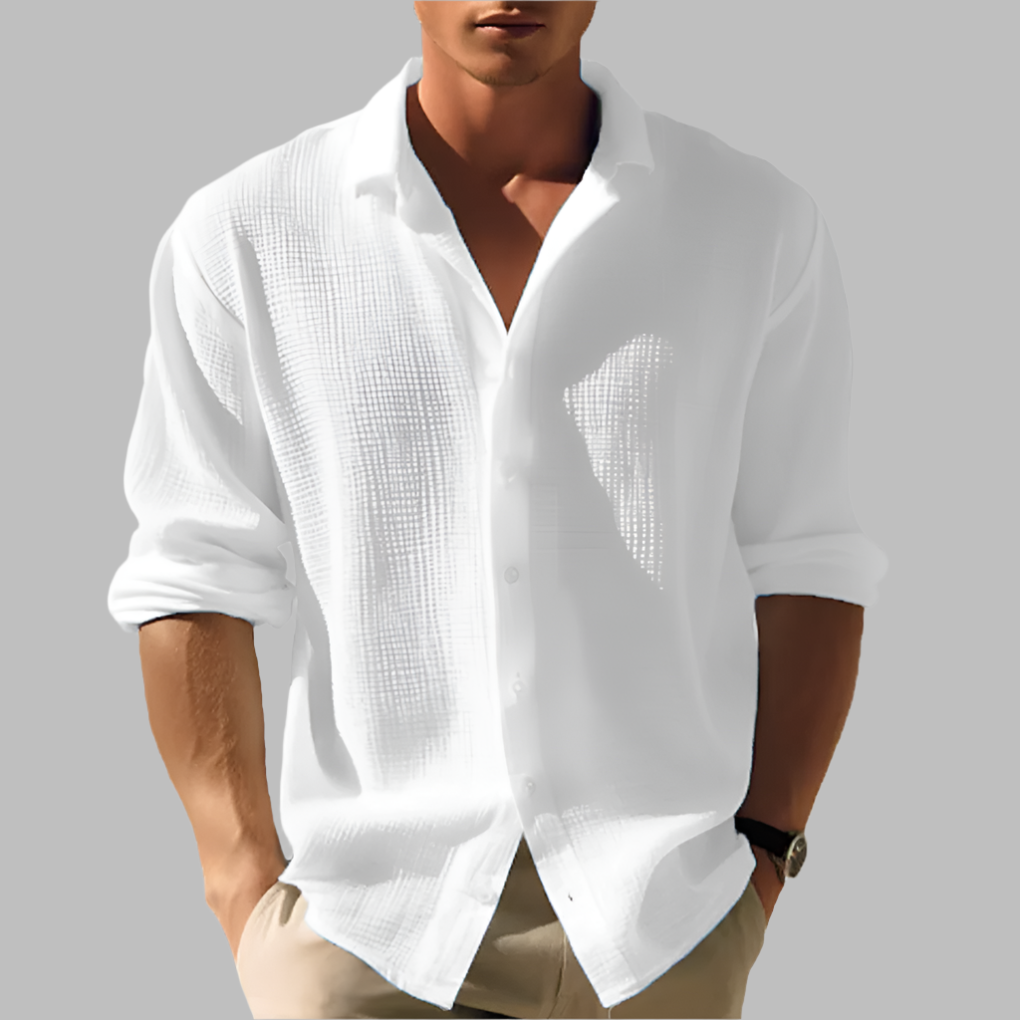 Camisa Ligera de Lino para Hombre | Compra 1 y llévate 1 GRATIS