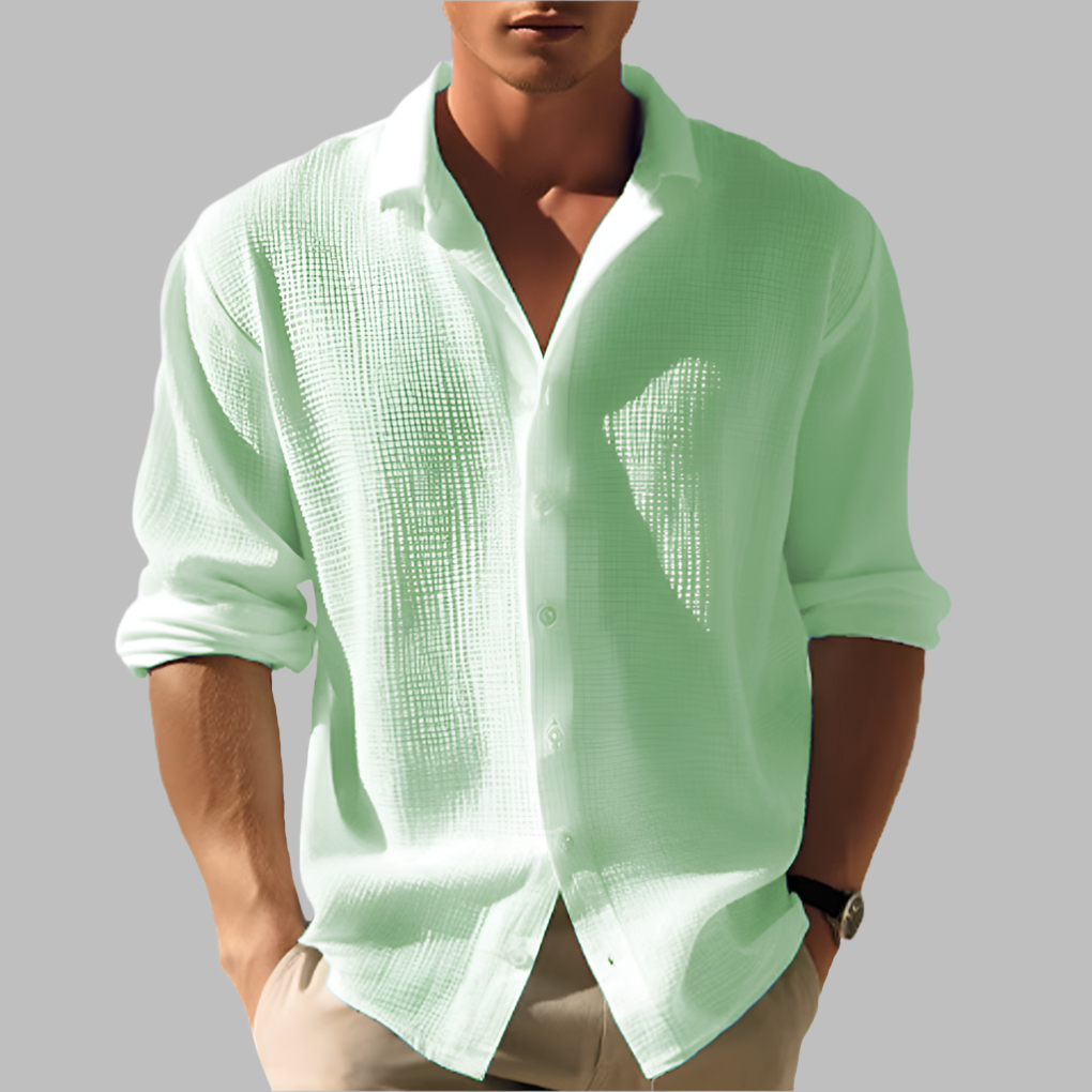 Camisa Ligera de Lino para Hombre | Compra 1 y llévate 1 GRATIS