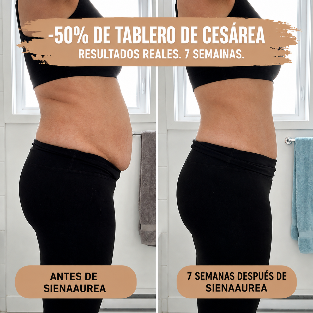 Braguitas posparto — Compresión 360°