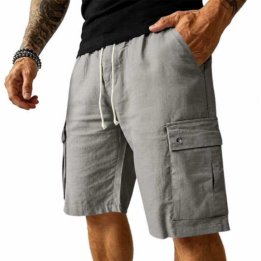 Shorts Cargo de Bambú y Lino | Compra 1 y llévate 1 GRATIS