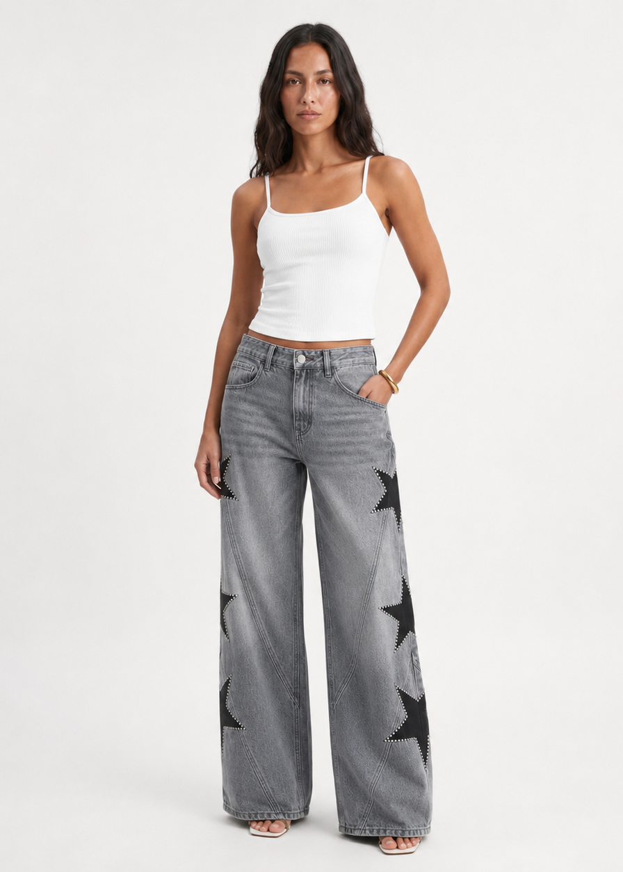Pantalón Stella gris