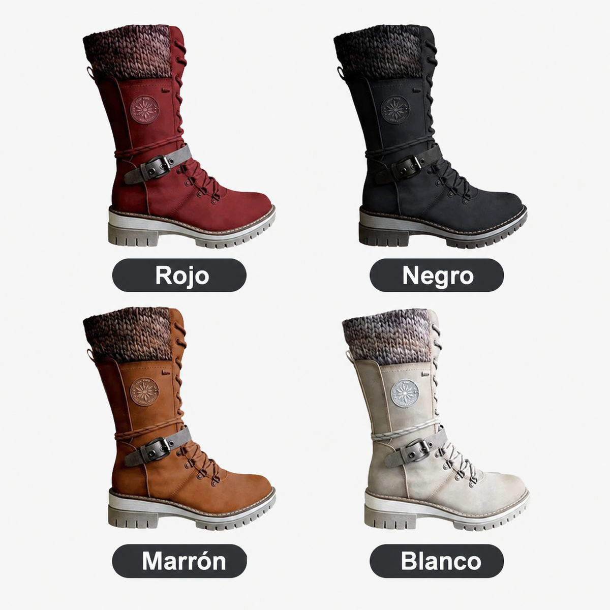 ❄️Rebajas de otoño - invierno: 60 % DE DESCUENTO🎁Botas de nieve impermeables hasta la rodilla para mujer