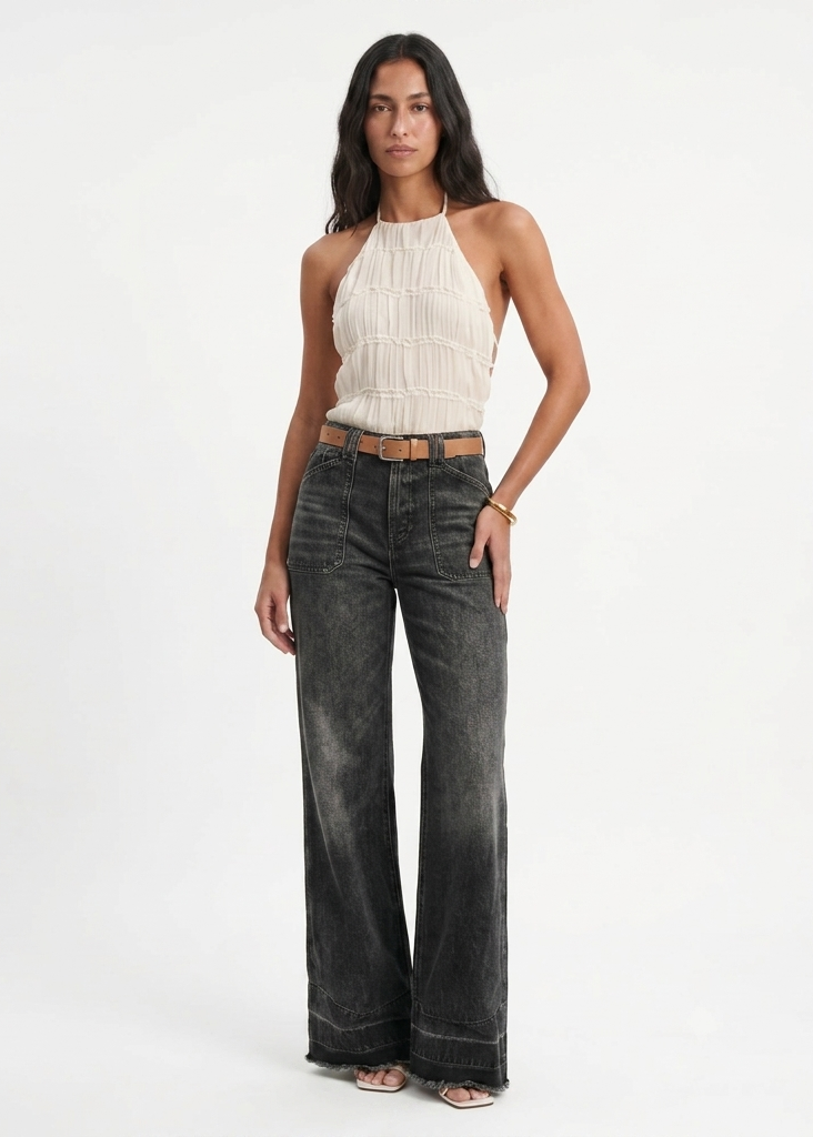 Pantalón campana Lumi