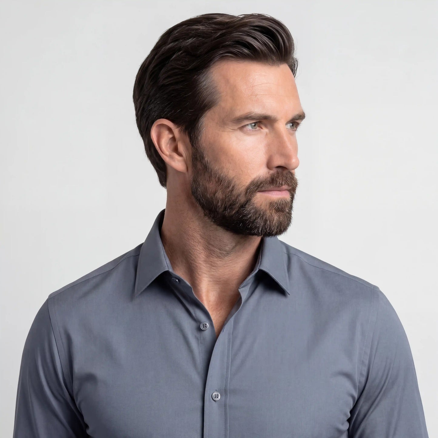 Camisa sin costuras con corte entallado