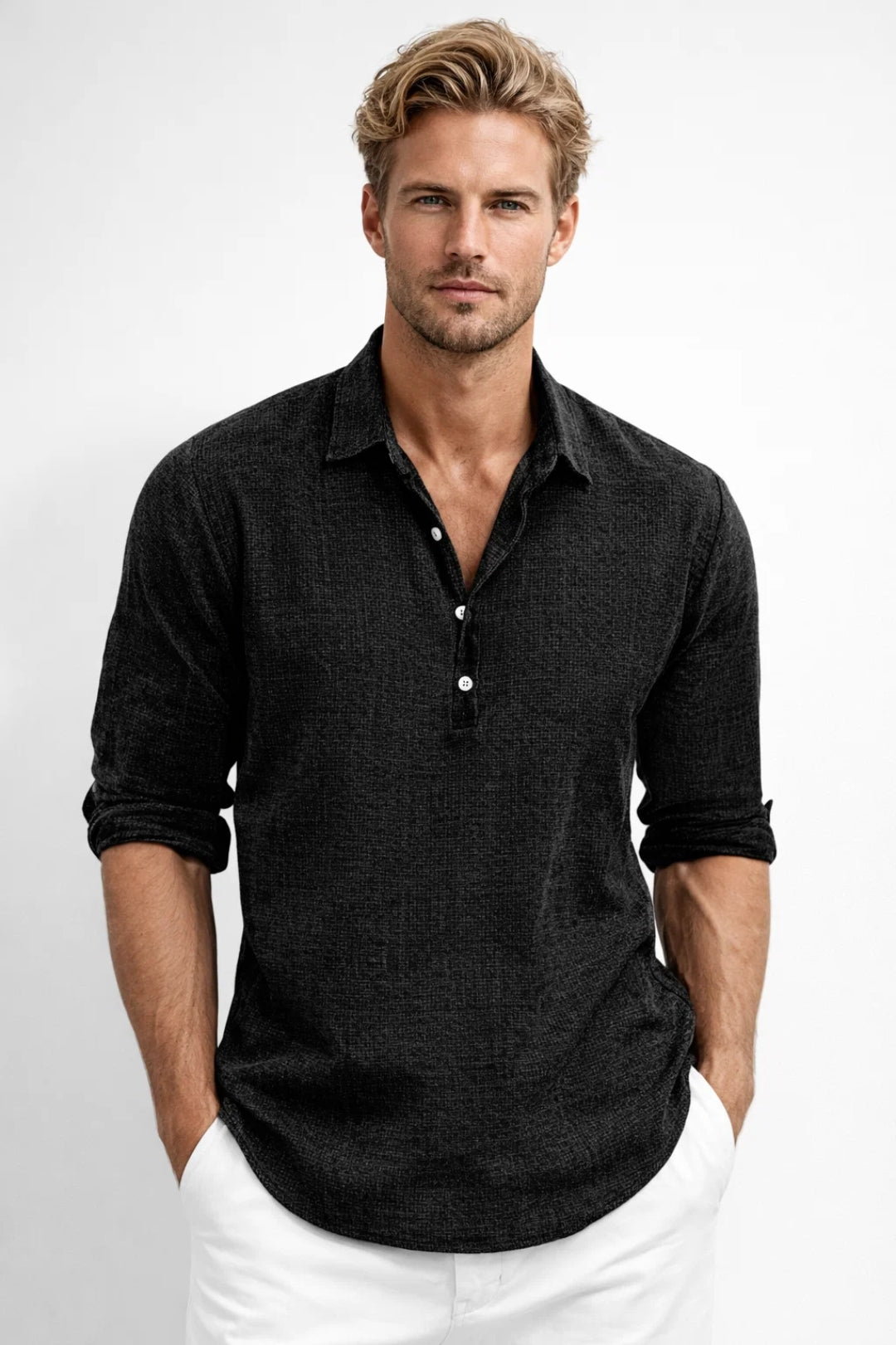 Camisa de Lino para Hombre | Compra 1 y llévate 1 GRATIS
