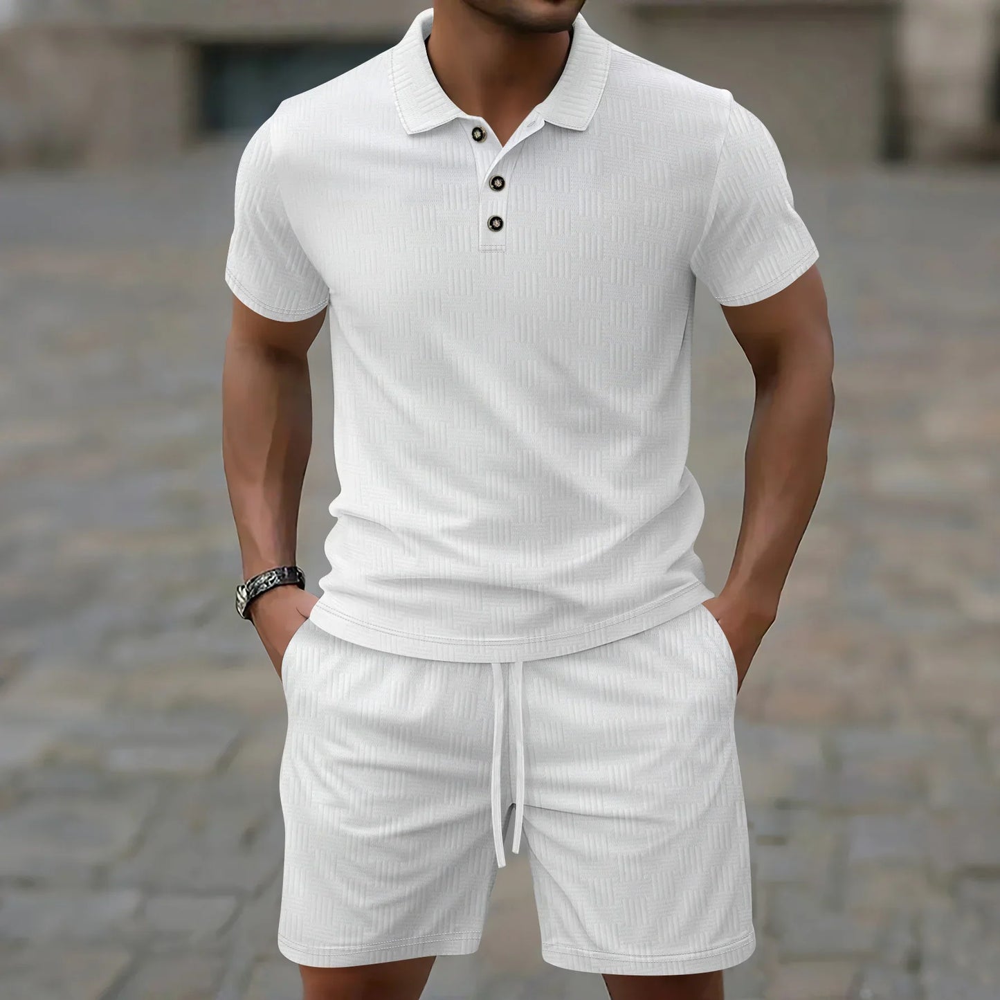 Conjunto Polo de Verano Moderno para Hombre | Compra 1 y llévate 1 GRATIS