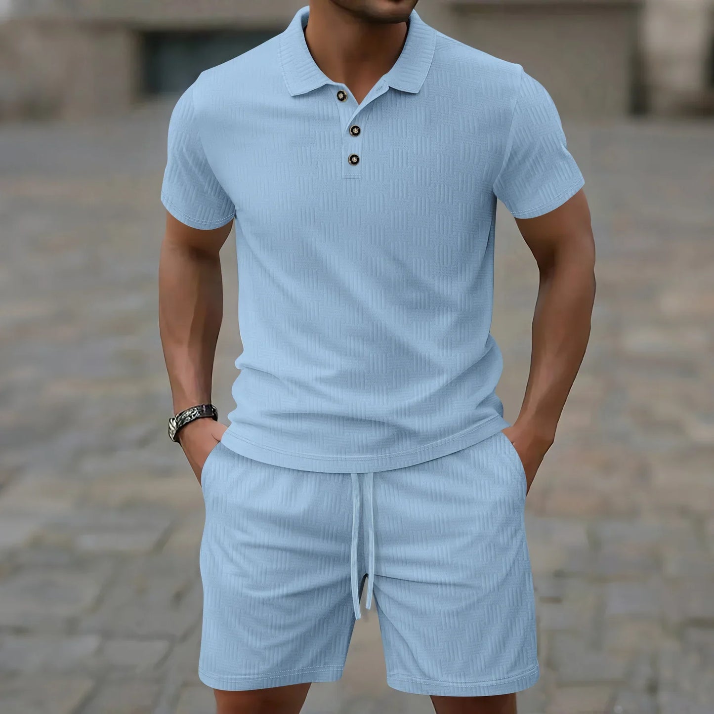 Conjunto Polo de Verano Moderno para Hombre | Compra 1 y llévate 1 GRATIS
