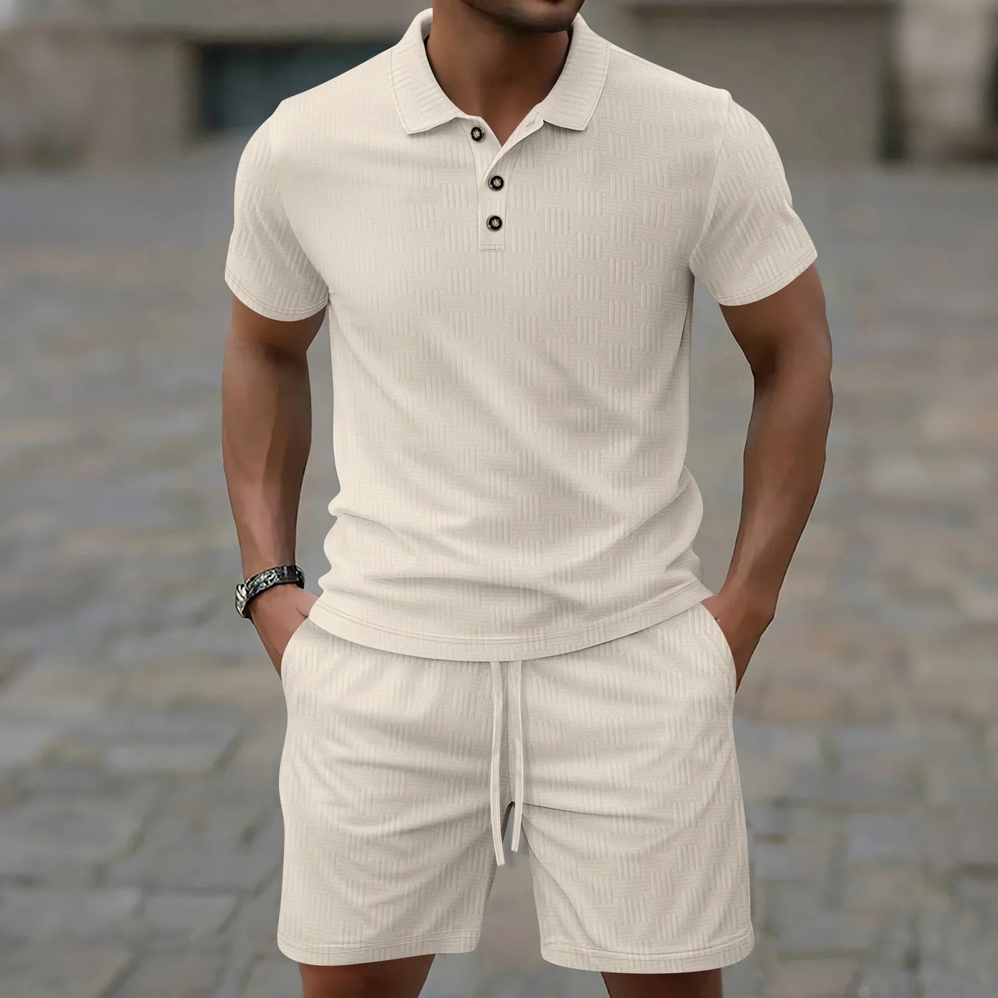 Conjunto Polo de Verano Moderno para Hombre | Compra 1 y llévate 1 GRATIS