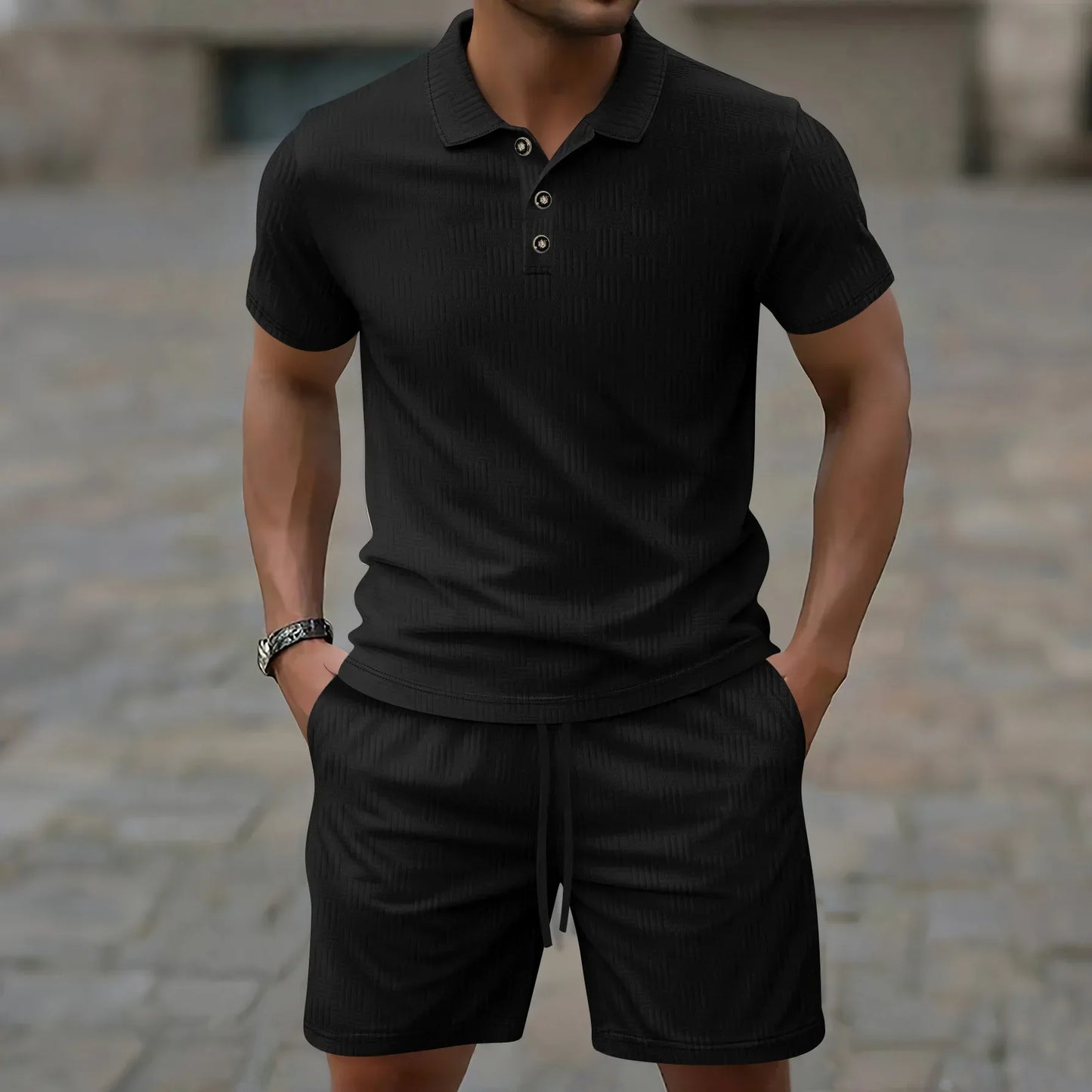 Conjunto Polo de Verano Moderno para Hombre | Compra 1 y llévate 1 GRATIS
