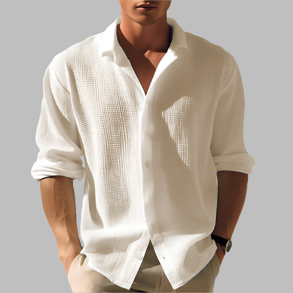 Camisa Ligera de Lino para Hombre | Compra 1 y llévate 1 GRATIS