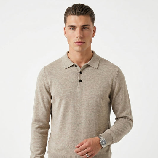 Polo KNIT VALENTINO Melange