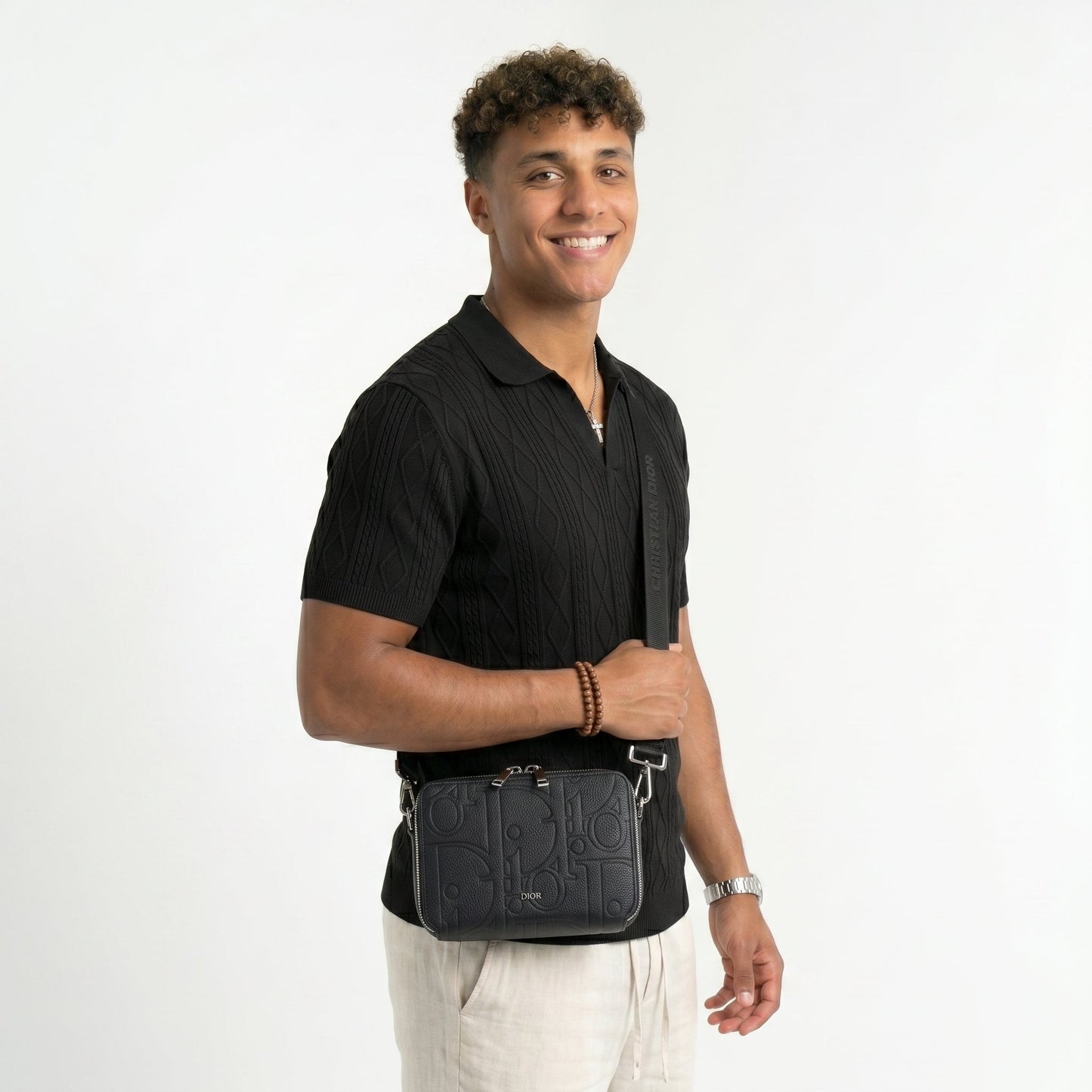 Polo Retro Riviera – Textura Premium y Estilo Transpirable