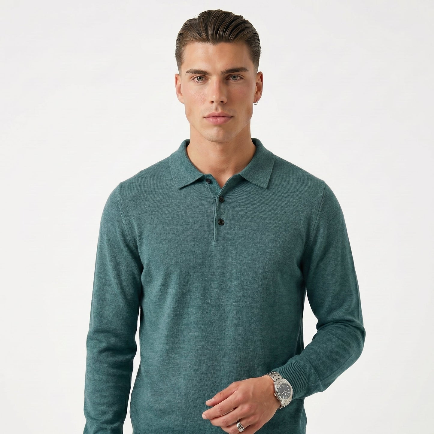 Polo KNIT VALENTINO Melange