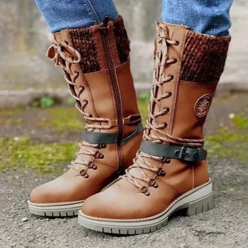 ❄️Rebajas de otoño - invierno: 60 % DE DESCUENTO🎁Botas de nieve impermeables hasta la rodilla para mujer