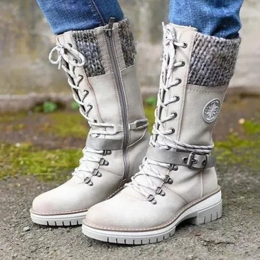 ❄️Rebajas de otoño - invierno: 60 % DE DESCUENTO🎁Botas de nieve impermeables hasta la rodilla para mujer