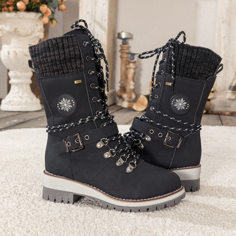 ❄️Rebajas de otoño - invierno: 60 % DE DESCUENTO🎁Botas de nieve impermeables hasta la rodilla para mujer