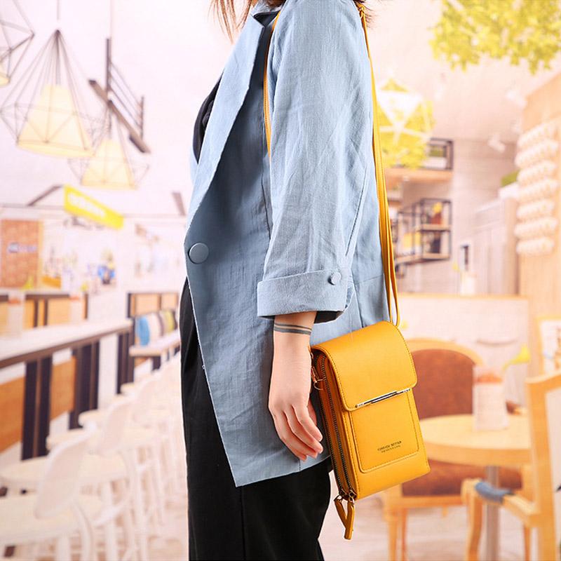 ✨️OFERTA ESPECIAL 2026 – 60 % DE DESCUENTO👜 📱Bolso de hombro para mujer con pantalla táctil: función de carga para smartphone, protección antirrobo y repelente al agua