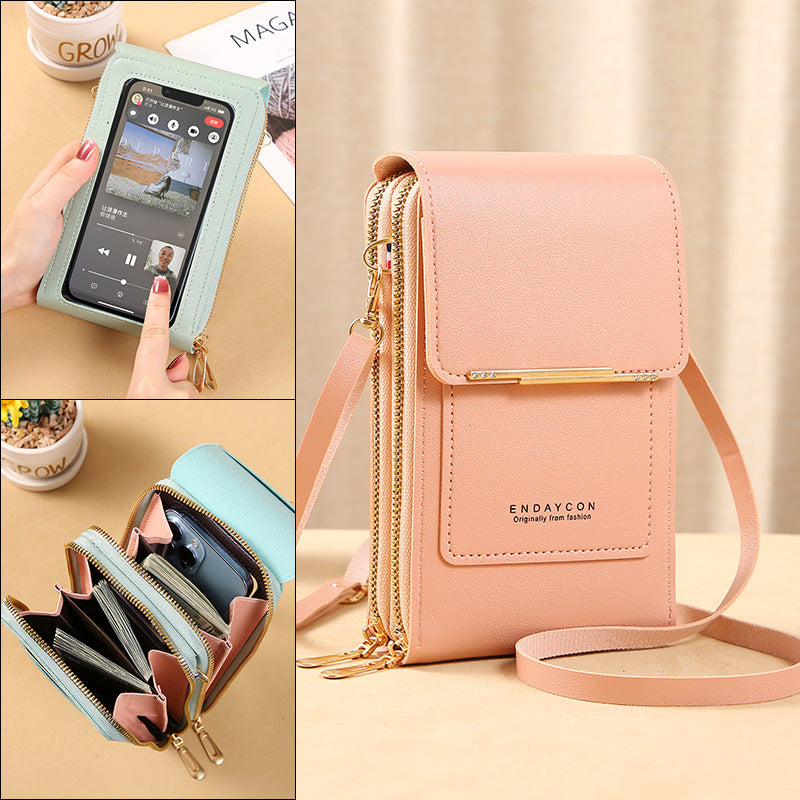 ✨️OFERTA ESPECIAL 2026 – 60 % DE DESCUENTO👜 📱Bolso de hombro para mujer con pantalla táctil: función de carga para smartphone, protección antirrobo y repelente al agua