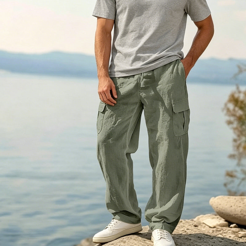 Pantalón Cargo Ligero de Algodón para Hombre | Compra 1 y llévate 1 GRATIS