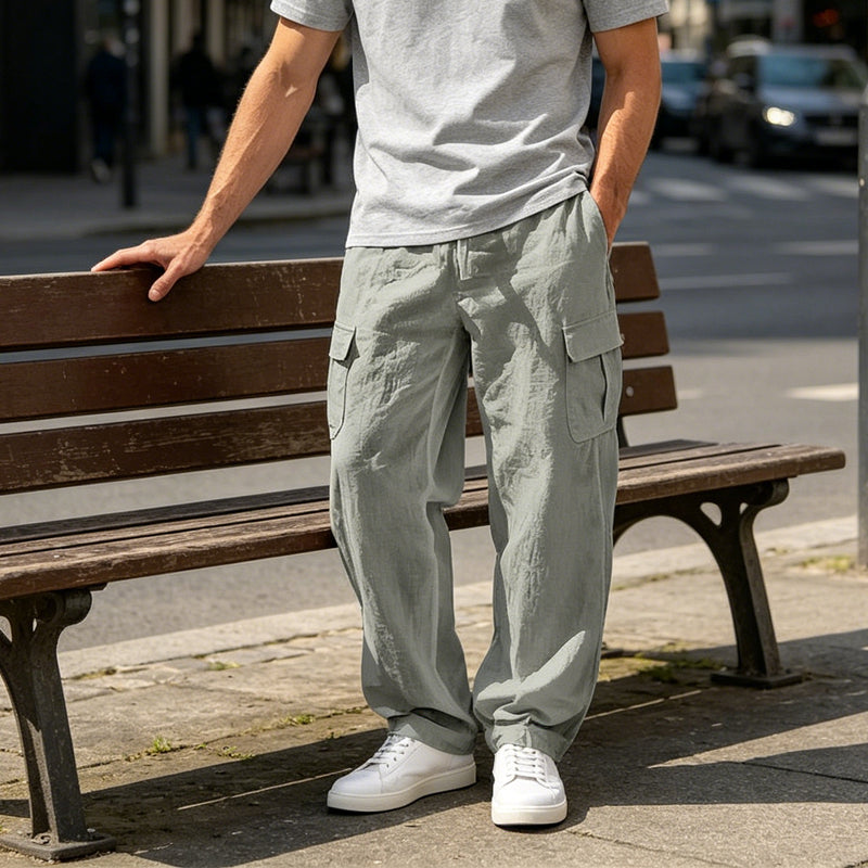 Pantalón Cargo Ligero de Algodón para Hombre | Compra 1 y llévate 1 GRATIS